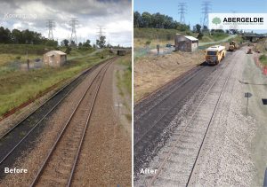 Kooragang Creek Before after shots 22