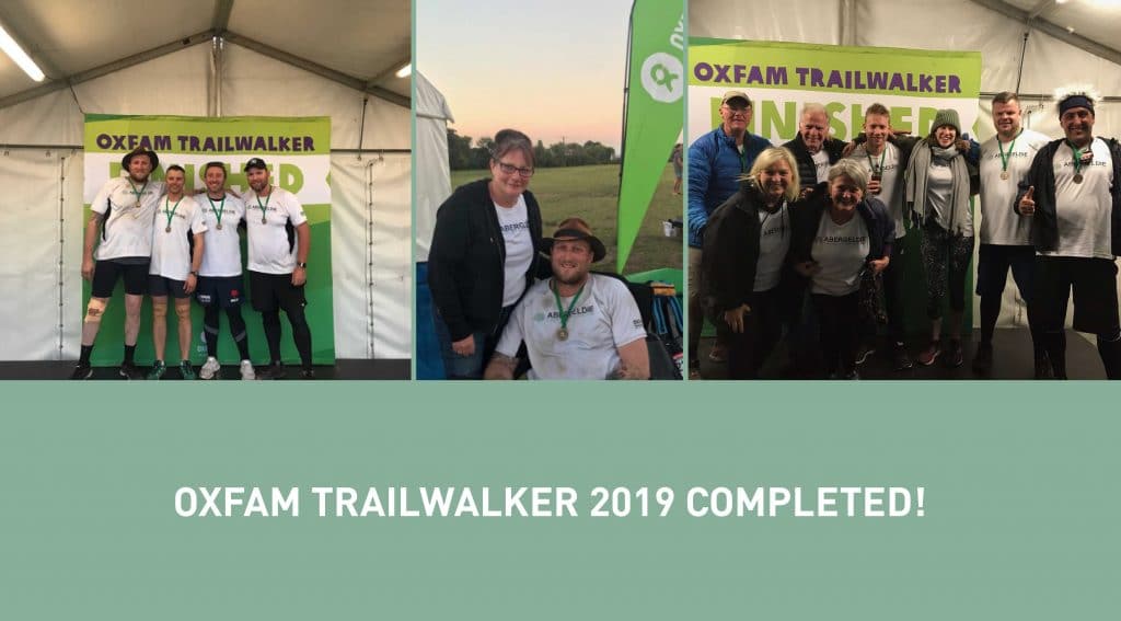 Abergeldie Oxfam Trailwalker