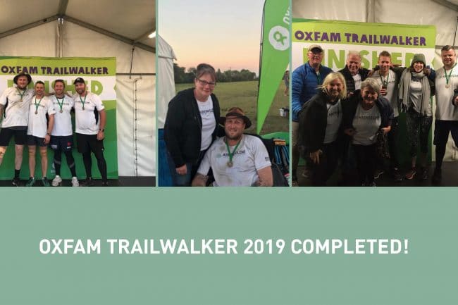 Abergeldie Oxfam Trailwalker