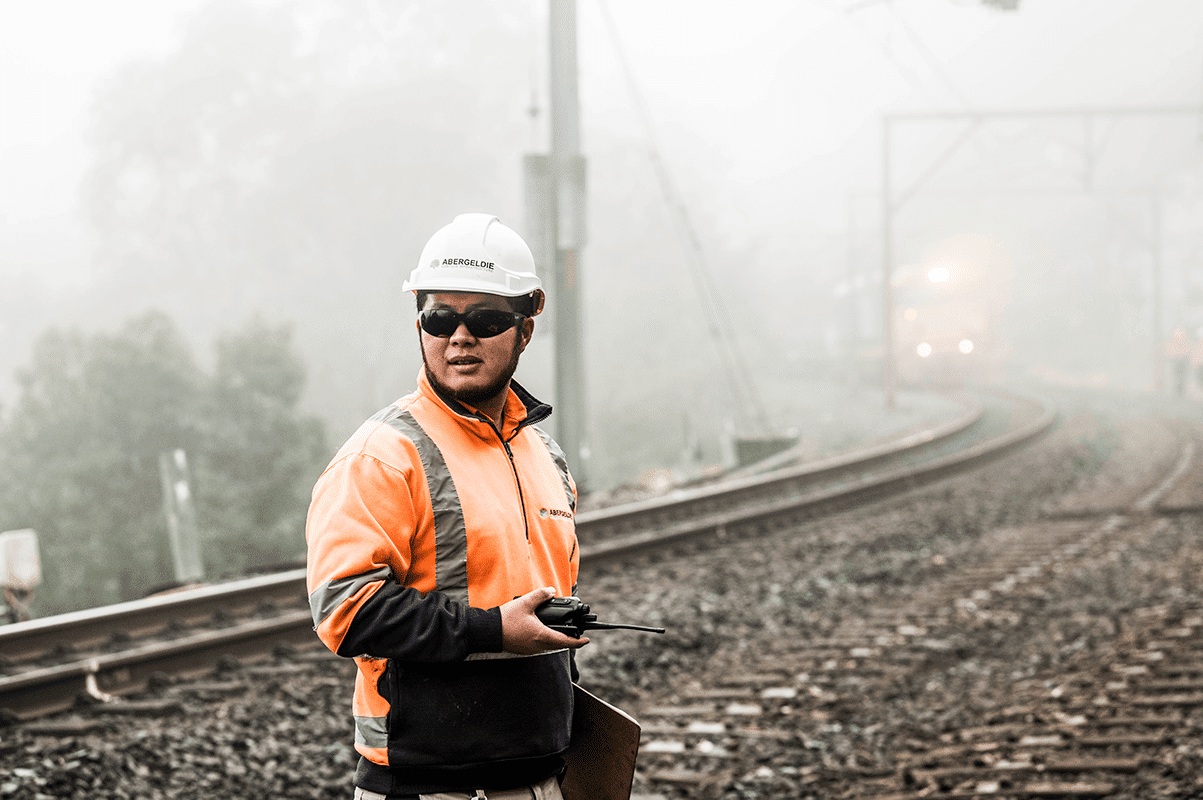 Shinji Halim standing at Boronia site