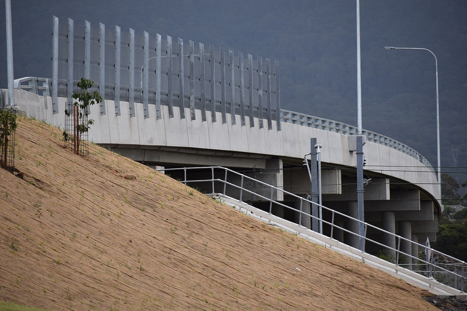 Fowlers Road to Fairwater Drive Completed Bridge and Associated Roads over the highway