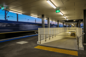 Broadmeadow Station Upgrades Ramp