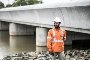 Balwanth Kondakindi standing by the bridge