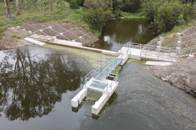 Silverleaf Weir Upgrade Complete