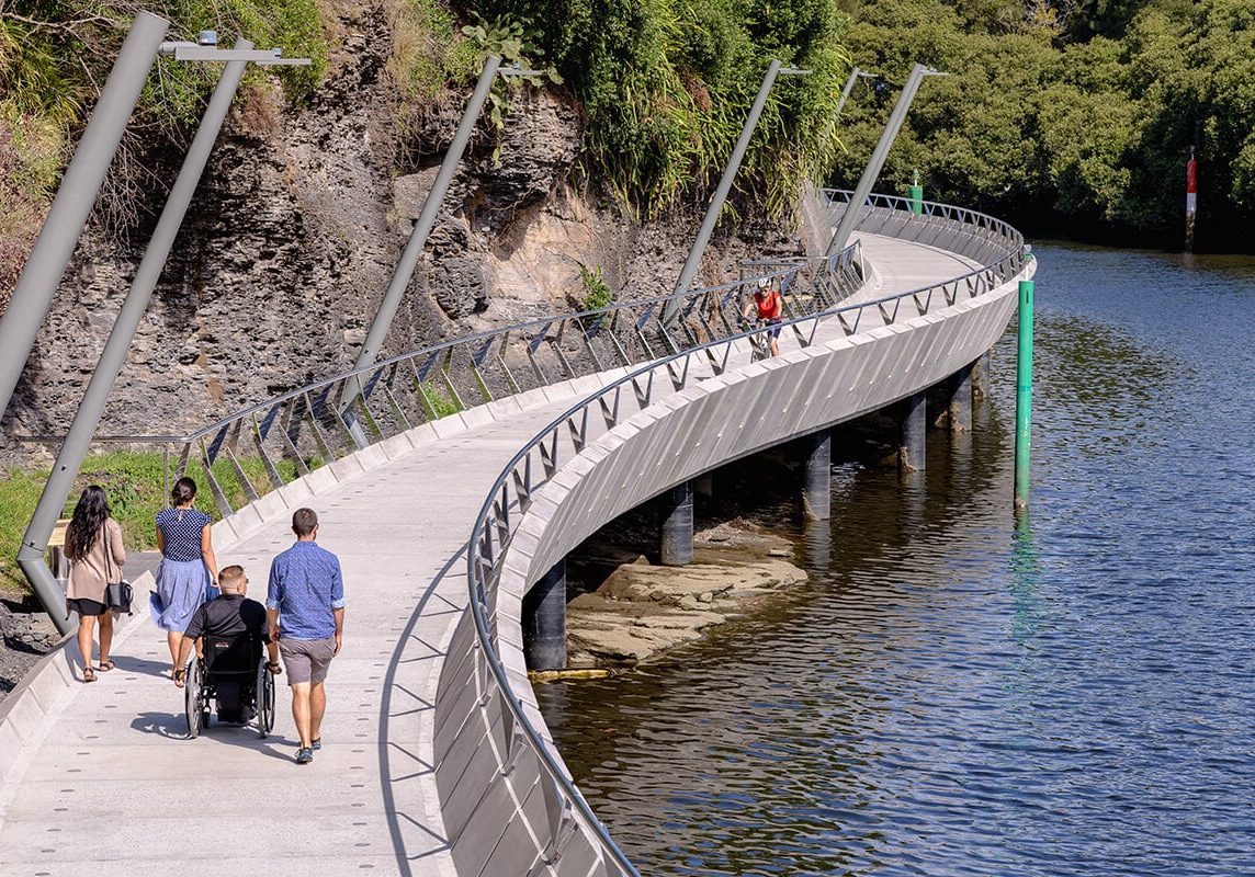 Parramatta Escarpment Boardwalk Completed